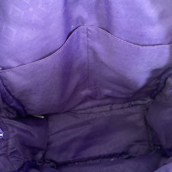 Vera Bradley Cotton Wild Roses Floral Small Travel Backpack - Picture 12 of 14